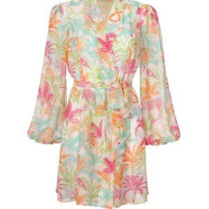 Cabi Sunset Kimono Sheer, Multicolor Sheer Wrap  Size S *Brand New*